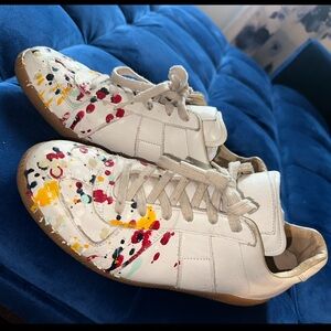 Maison Margiela ‘Paint Splatter Sneakers’